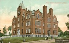 c1909 Postcard; Coshocton OH High School, Coshocton County, Posted picture