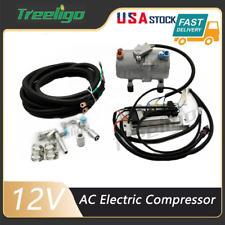 12V Universal AC Electric Compressor Auto Air Conditioning for Car Truck Boat picture