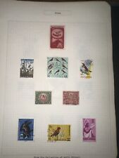 Birds Stamp Collection/ Pages. picture