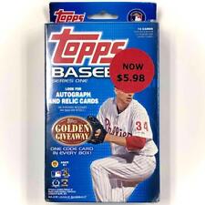 2012 Topps Series One 1 Baseball factory sealed Hanger Box w/ 72 cards picture