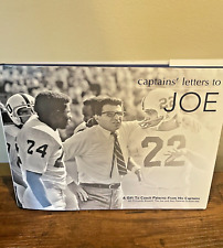 Captains' Letters To Joe Paterno Penn State Hardcover Book 2011 picture