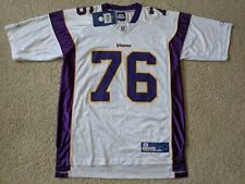 NWT 2006 Steve Hutchinson SIGNED Minnesota Vikings Jersey PSA/DNA 76 reebok NFL picture