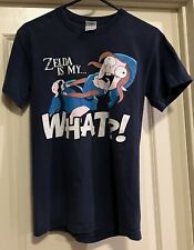 RARE VINTAGE The Legend of Zelda Nintendo Awesome Meme Link Limited Small Shirt picture
