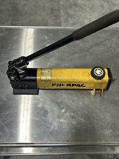Enerpac P142 Hydraulic Hand Pump 2-Speed 700 Bar/ 10,000 PSI picture