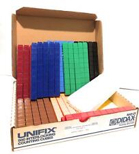 Unifix Cubes Ten Assorted Colors Set of 500 picture
