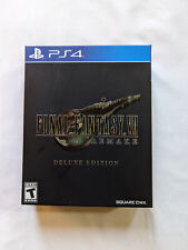 FINAL FANTASY 7 VII REMAKE DELUXE EDITION PS4 PLAYSTATION 4 CIB COMPLETE picture