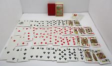 Vintage Deck of Playing Cards in Lidded Box Flamingos picture