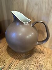 Large Vtg. MCM Rare Pottery Eva Zeisel Hall Casual Living Water Pitcher 1950’s picture
