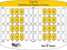 Bioflx Crowns - Posterior First & Second Molar Kit (Trial Kit ) 24 Crowns picture