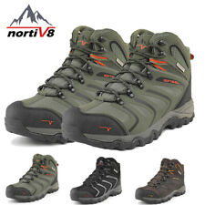 NORTIV 8 Men's Hiking Boots Outdoor Lightweight Waterproof Non Slip Travel Shoes picture