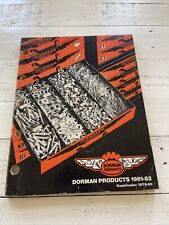 Vintage Dorman Products '81-'82 Catalog for Brake Springs, Bumper Bolts, & More picture