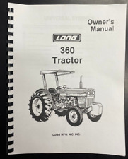Farm Tractor 360 Diesel Operator Instruction Maintenance Manual Long Tractor 360 picture