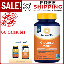 Renew Life Adult Cleanse - Cleanse More, Herbal & Mineral Formula - Overnight picture