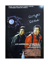 A3 American Werewolf Poster Signed by David Naughton 100% Authentic + COA picture