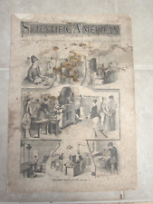 Scientific American Magazine January 1879 Lorillard's Tobacco Factory picture