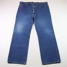 Vintage Levi's 517 Jeans Men's Blue Denim Orange Tab Made in USA Size 42x30 picture