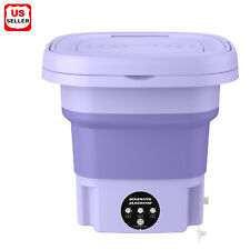Portable Washing Machine Mini Washer Foldable Washer and Spin Dryer Small Travel picture