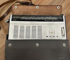 Vintage Sony TR-818 Portable Radio with Case picture