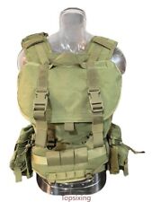 Russian SMERSH M1 Tactical Vest Chest Rig Outdoors AT Green Assembled picture