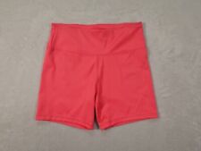 Jockey Womens Orange Biker Shorts Thick Waist Band Size M picture