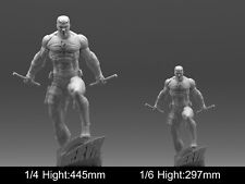 Midnight Daredevil Figure Resin Model 3D printing Unpainted Unassembled GK Kit picture