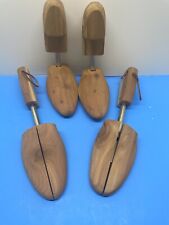 2 pairs lot: Rochester Shoe Tree Co Adjustable Cedarwood Shoe Stretchers picture