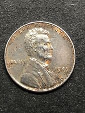 1943 Steel Wheat Penny WWII Wartime Cent Awesome Coin picture