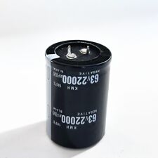 2 Pins 22000uF 22000mfd 63V 35mm*50mm Electrolytic Capacitor For Audio picture