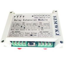 5-30V 2-Channel 4-Way Relay Module for DC Motor Loads Large Current Solar System picture