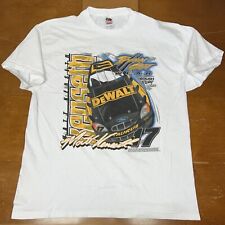 Vintage Nascar Shirt Mens 2XL Gray DeWalt Racing Matt Kenseth 90s Y2K Tee picture