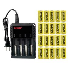 16340 Battery 2800mAh RCR123A Rechargeable 3.7V Cell Batteries Charger Lot picture