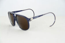 Vuarnet Sunglasses 117 4017 Blue Metal Cable Hook PX5000 Mineral Brown Lens picture