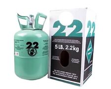 5 lbR22  Virgin Refrigerant NEW FACTORY SEALED 5 LB. FREE SAME DAY SHIPPING picture
