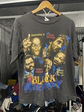 90s Vintage Delta Black History Let Freedom Ring Malcolm X Bob Marley Mandela L picture