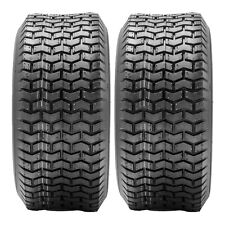 Set Of 2 11x4.00-5/15x6.00-6/16x6.50-8/20x8.00-8 Lawn Mower Tires 4Ply Tubeless picture