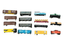 Lot Of 15 Assorted N Gauge Scale Model Railroad Train Cars Bachmann picture