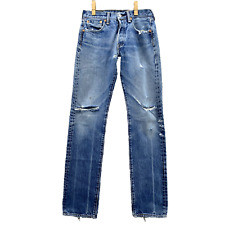 Vintage Levis 501 XX Jeans Mens 28x33* Blue Straight Button Fly 90's Denim Pants picture