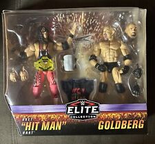 WWE Mattel Goldberg vs Bret Hit Man Hart Elite Collection 2-Pack Action Figures picture