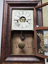 Rare Antique Wm. L. Gilbert Clock Company Mantel Clock With Key Working picture