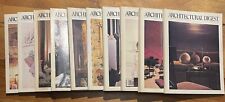 Architectural Digest Magazines - 10 Vintage Assorted Issues From 1979-1985 picture