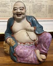 Vintage Chinese Buddha Statue Signed 1950/60 picture