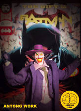 Customized Death Family Joker Clown Head Sculpt 1/12 Scale Fit Mezco Action Figu picture