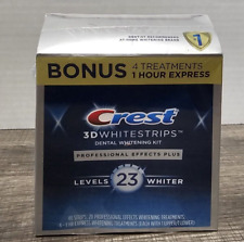 CREST 3D White Professional Effects PLUS Levels 23 Whiter 48 Strips Expires 2025 picture