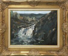 Grand Canyon Chasms by William Vincent Kirkpatrick Original Oil on Canvas Framed picture