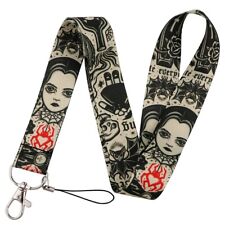 Wednesday Addams The Addams Family Character ID Badge Holder Lanyard picture
