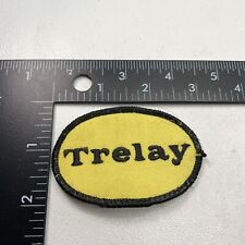 Vtg TRELAY Advertising Patch 23O7 picture
