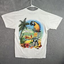 Vintage 90s Caribbean Soul Bad Day Vacation Beats Good Day At Work T Shirt Large picture