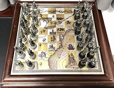 For Sale: Franklin Mint Revolutionary War Life Guard Chess Set Very Rare picture