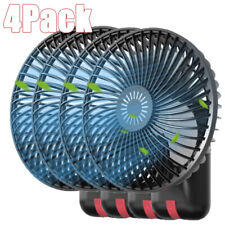 4Pack 10000mah Battery Usb Rechargeable Portable Fan Operated Camping Fan USA picture