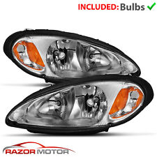 01-05 For Chrysler PT Cruiser Factory Style Replacement Headlights Assembly Pair picture